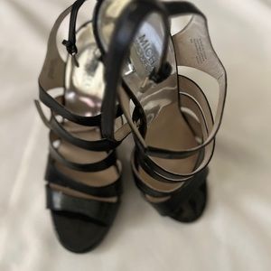 Michael Michael Kors Strappy Leather Sandal 4 inch